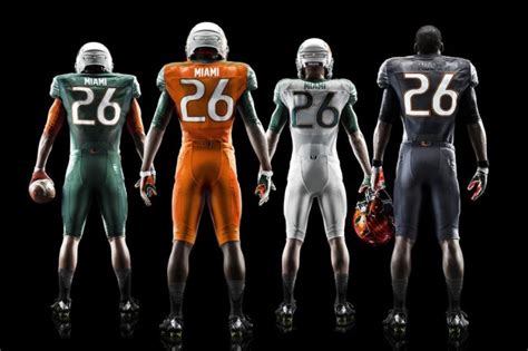 Miami Hurricanes Unveil New Nike Football Uniforms | Bleacher Report