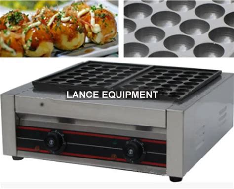 Free shipping 220V Commercial use electric Takoyaki maker/ Takoyaki maker machine/ takoyaki ...