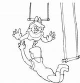 Trapeze Coloring Pages At GetColoringscom  Free Printable Colorings sketch template