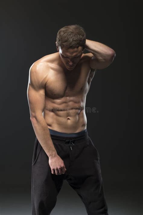 Fitness male torso stock image. Image of strength, macho - 48223589