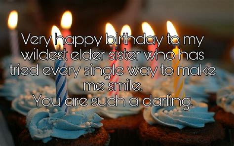 Birthday Greetings For Elder Sister - Bitrhday Gallery