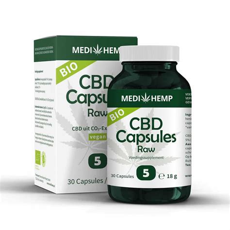 CBD Capsules 5% Medihemp • CBDPlein.nl