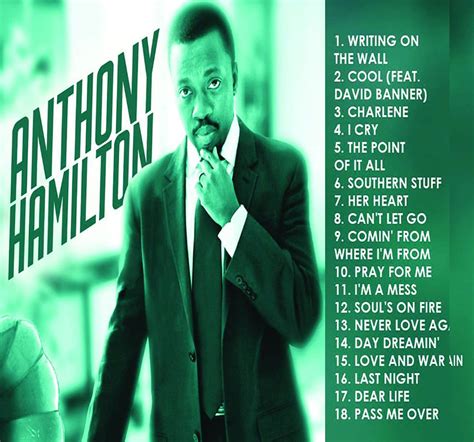 Anthony Hamilton Mixtape Compilation Mix CD | Etsy