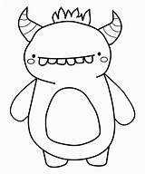 Dibujos De Monstruo Para colorear E Imprimir– ColoringOnlyCom sketch template