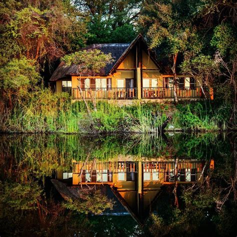 Namushasha Lodge@gondwana lodges#namushashalodge#gondwana#namibia#mirriorimage#nature | River ...