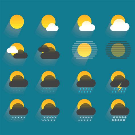 Animated weather icons (gif) (7) | GIFs :: Behance