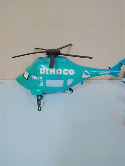 Disney Pixar Cars Dinoco Helicopter 14", Hobbies & Toys, Toys & Games on Carousell