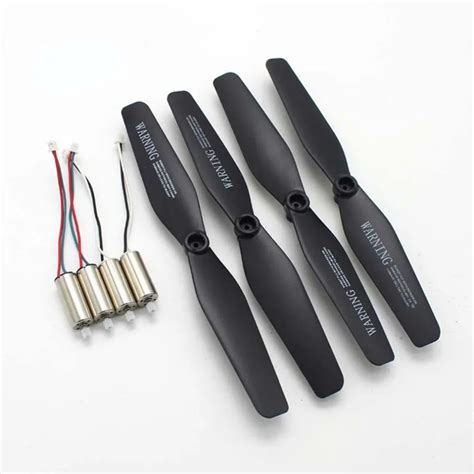 4pcs RC Drone Motors CCW CW Engine Motor Propellers Blades Drone Spare ...