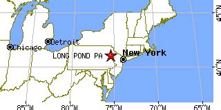 Long Pond, Pennsylvania (PA) ~ population data, races, housing & economy