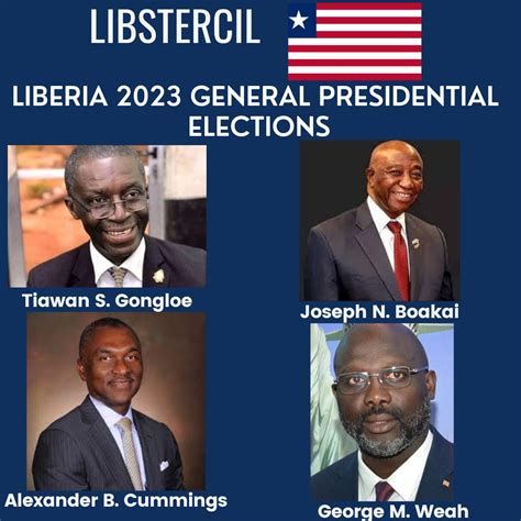 Liberia 2023 General Presidential Elections - LIBSTERCIL