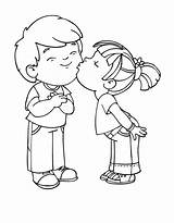 Couple Kissing Coloring Pages  70 Images Free Printable sketch template