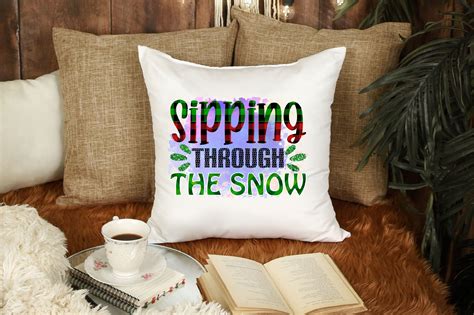 Sipping Through the Snow Sublimation Graphic by Shopdrop · Creative Fabrica