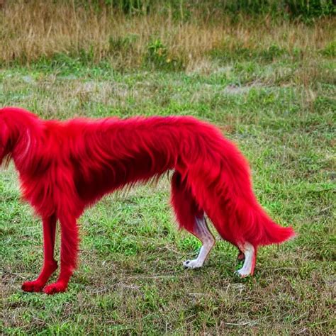 A Red Borzoi Dog (EOS 5DS R, ISO100, f/8, 1/125, 84mm, | Stable Diffusion