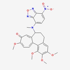 Nbd-demecolcin | C27H26N4O8 | CID 78171636 - PubChem