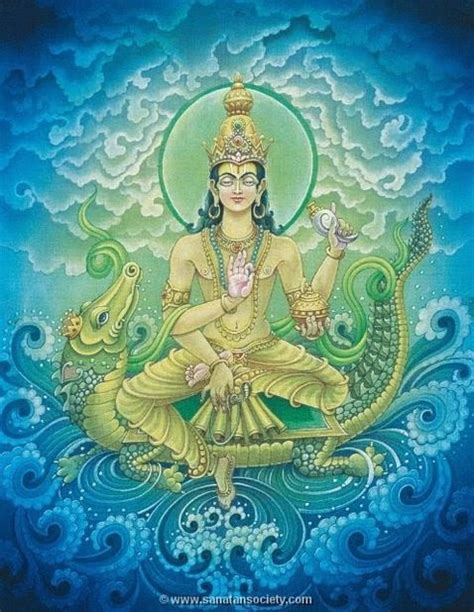 VARUNA is the Hindu god of the water and of the celestial ocean, as well as a god of the ...