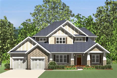 Handsome Craftsman House Plan - 46239LA | Architectural Designs - House Plans