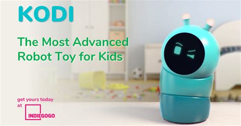 Kodi: the most advanced AI robot toy for kids | Indiegogo