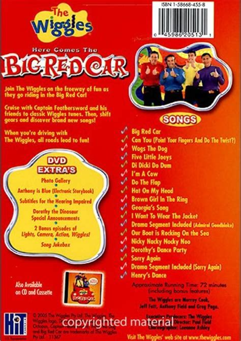 Wiggles: Here Comes The Big Red Car (DVD 2005) | DVD Empire