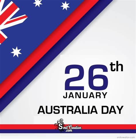 26 January Australia Day Card - SmitCreation.com