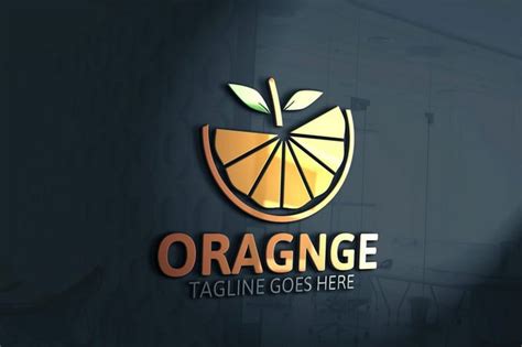 20+ Best Orange Logo Designs Templates | Templatefor