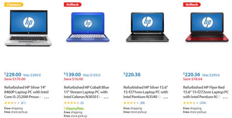 Reburbished Laptops at Walmart + FREE Shipping!- ConsumerQueen.com- Oklahoma's Coupon Queen