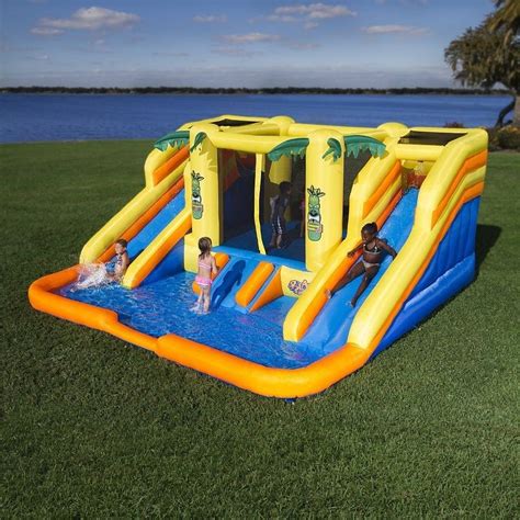 Inflatable Water Slide Bounce House Swimming Pool Bouncer Jump Party Children - Inflatable Bouncers