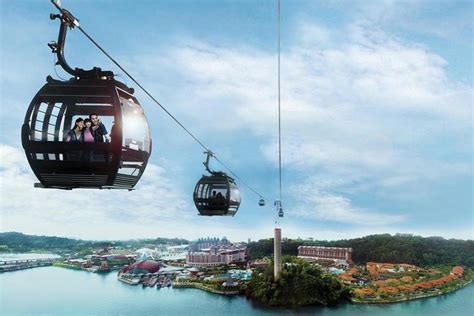 Singapore Sentosa Island Tour With Cable Car Ride And Wings Of Time Night Show: Triphobo