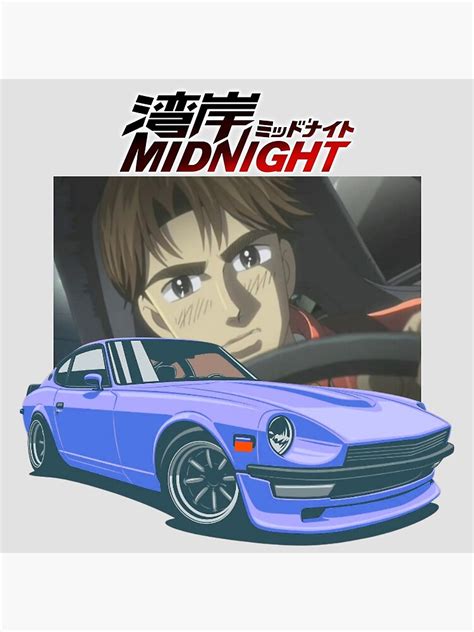 "Wangan Midnight Asakura Akio's Devil Z" Poster by MOTOSHIFT | Redbubble