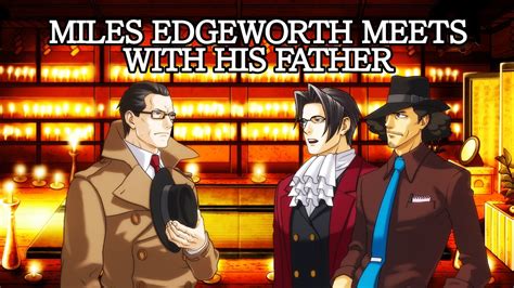 Miles Edgeworth meets with Gregory Edgeworth - YouTube