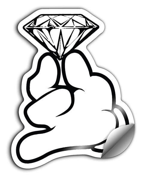 Mickey Mouse Hands Diamond Wallpaper