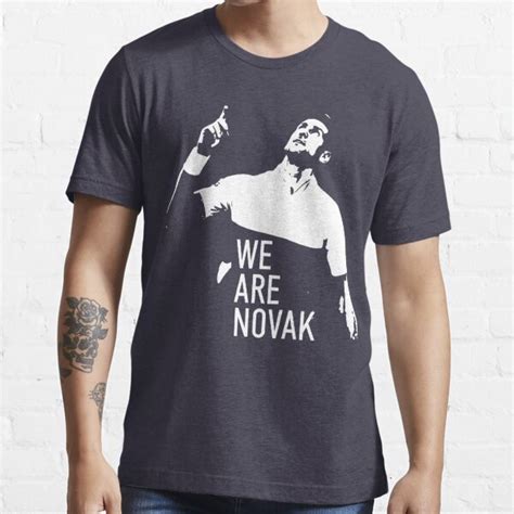 "We Are Novak - I Stand With Novak Djokovic - Free Novak Djokovic" T ...