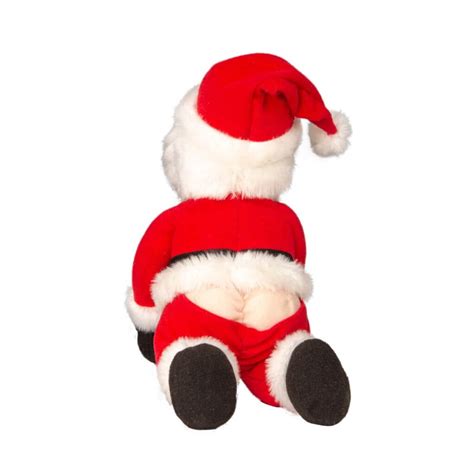 Santa Tootin' & Farting Animated Plush Toy | UglyChristmasSweater.com