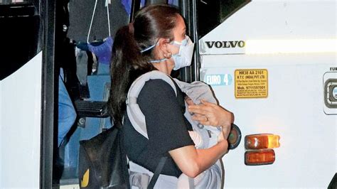 See photos: Anushka Sharma with her baby, Vamika off to England ...