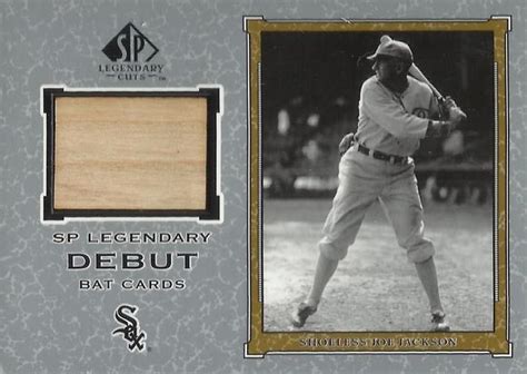 Top 10 Shoeless Joe Jackson Memorabilia Cards