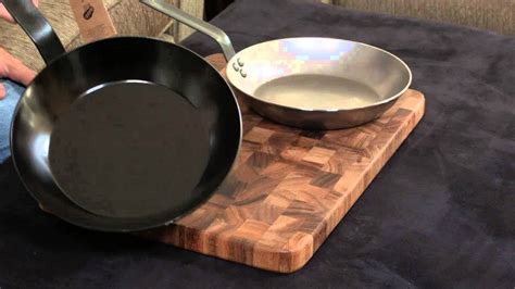 Carbon Steel Skillets — Seasoning and Nonstick Abilities. - YouTube