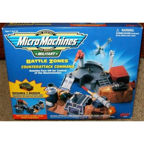 Micro Machines Counterattack Command Military Playset - Walmart.com - Walmart.com