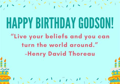 101 Best Happy Birthday Godson Messages and Quotes | FutureofWorking.com