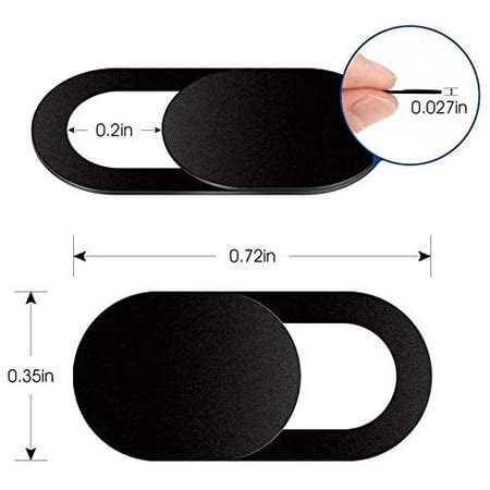 Webcam Cover Laptop Camera Covers Slide for Laptop Computer Phone Camera Privacy Covers Ultra ...