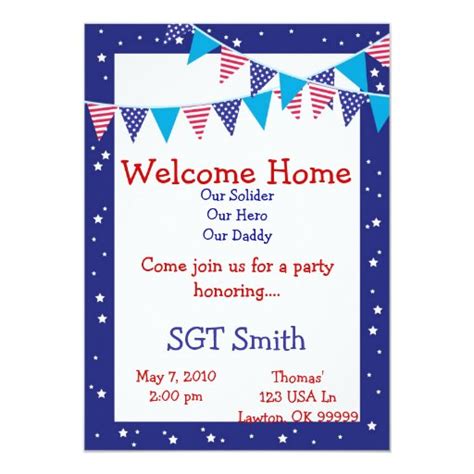 welcome Home Invitations | Zazzle