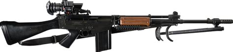 Fabrique Nationale Heavy FALO Style FAL Rifle with Scope | Rock Island ...