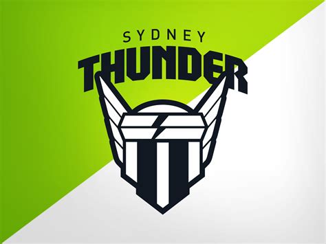 Sydney Thunder - Lock-up by Dust Bowl Artistry on Dribbble