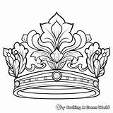 Crown Coloring Pages  Free & Printable sketch template