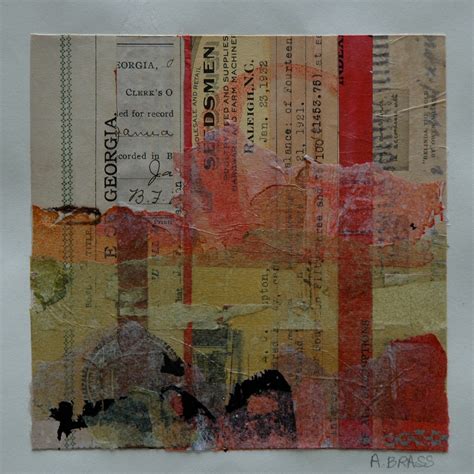 Collage 12, landscape over old papers, 12x12 | Old paper, Art, My arts