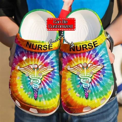 Nurse - Nurse Hippie clog Crocs Shoes For Men And Women - 365crocs