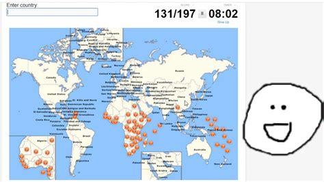 Sporcle World Map / Sporcle World Map | World Map Interactive : Has to be a sovereign nation, so ...