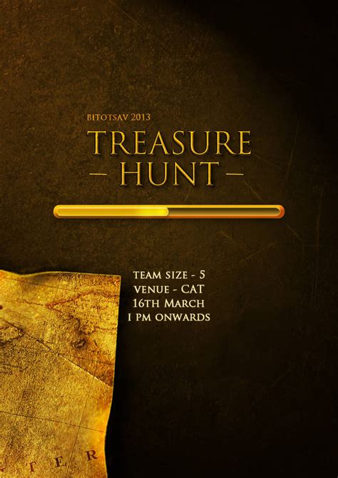 Treasure Hunt Poster Design by eccentricdz on DeviantArt