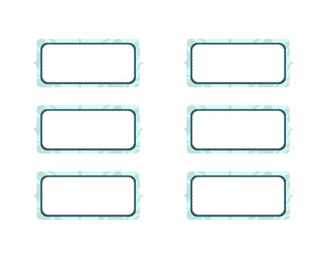 Blank Printable Labels