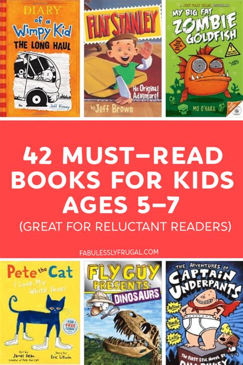 42 Top Books for Kids Ages 5-7 - Fabulessly Frugal | Top books, Kids, Reading classroom