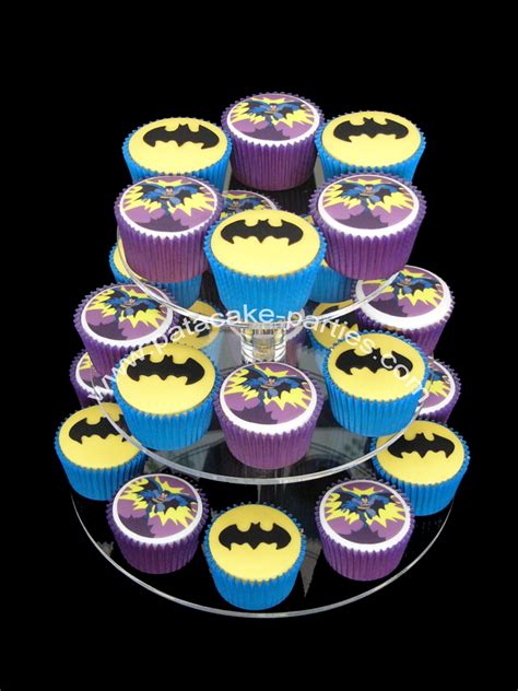 Pat-a-Cake Parties: Batman Cupcakes