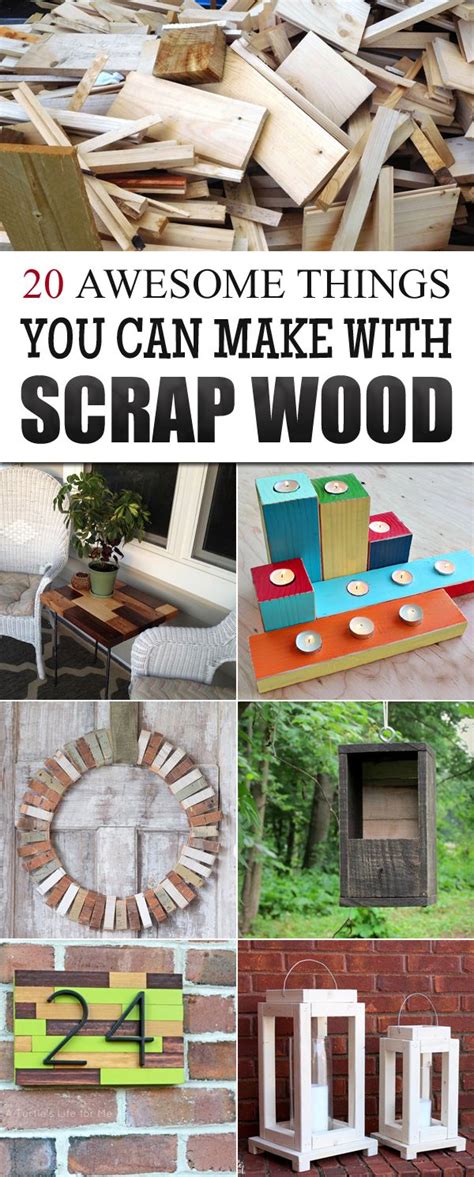 20 Awesome Things You Can Make With Scrap Wood | Small wood projects ...